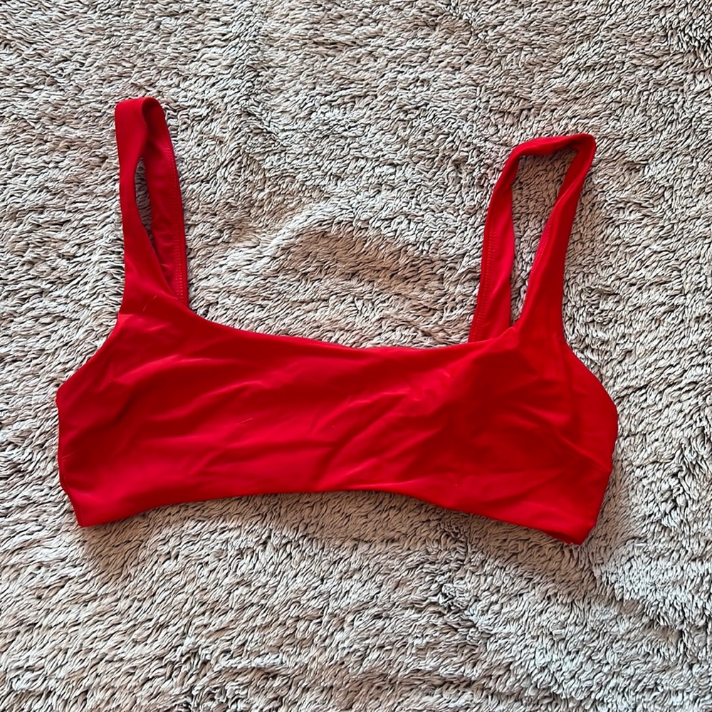 Red Aerie Bikini Top